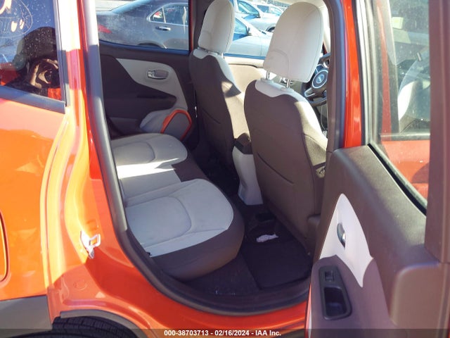 Продаж на аукціоні авто 2016 Jeep Renegade Latitude, vin: ZACCJBBT9GPC69423, номер лоту: 38703713