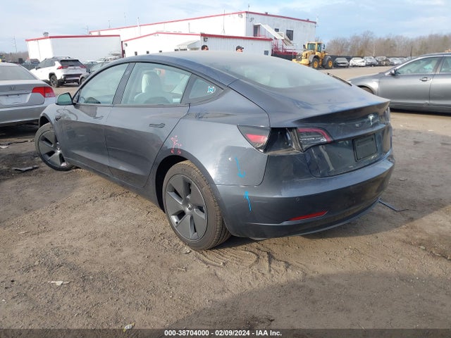 Tesla Model 3 Rear-wheel Drive 2022 5YJ3E1EA0NF327870 Image 3