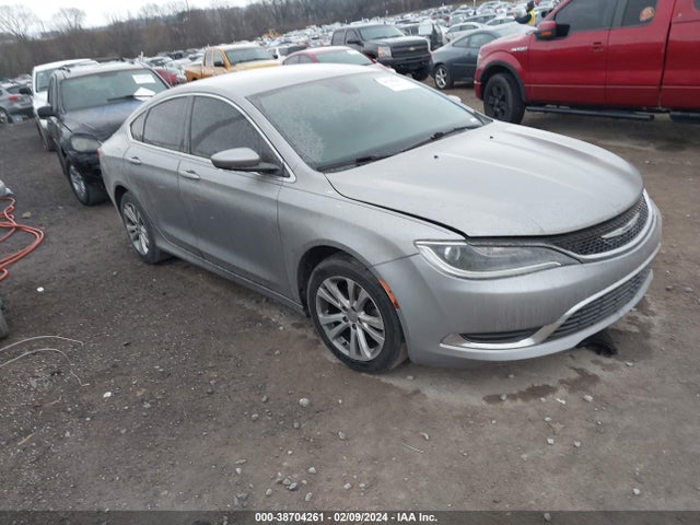 2017 CHRYSLER 200 LIMITED PLATINUM VIN: 1C3CCCAB6HN507445
