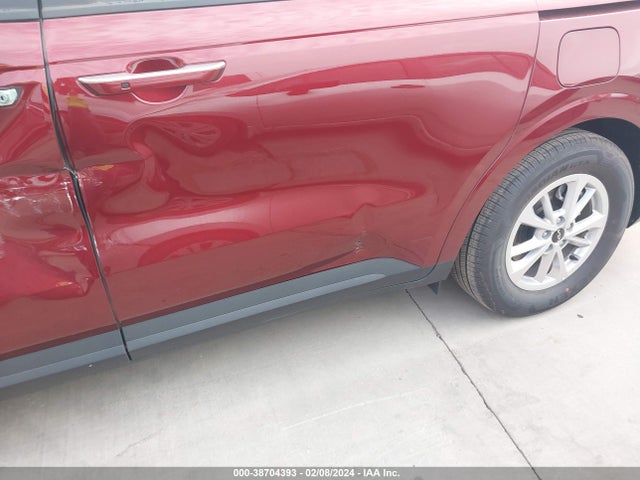 2024 KIA CARNIVAL MPV LX SEAT PACKAGE VIN: KNDNB4H30R6382871