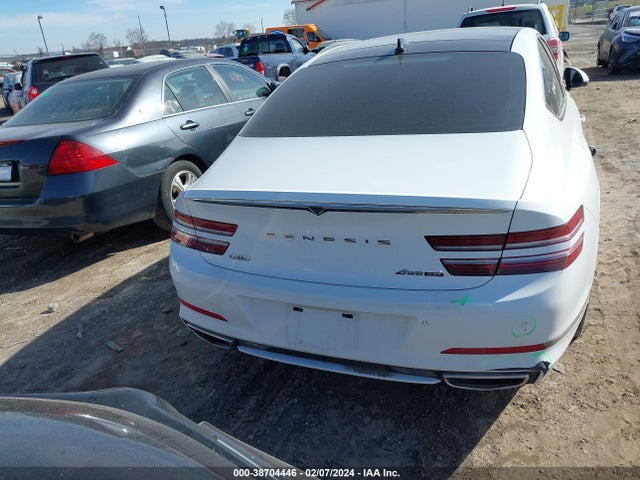 2021 GENESIS G80 3.5T AWD VIN: KMTGC4SD3MU071304