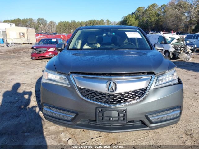 5FRYD3H4XFB010589 Acura Mdx Technology Package