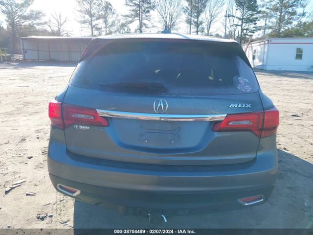 5FRYD3H4XFB010589 Acura Mdx Technology Package
