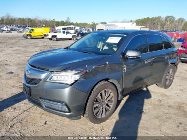 5FRYD3H4XFB010589 Acura Mdx Technology Package