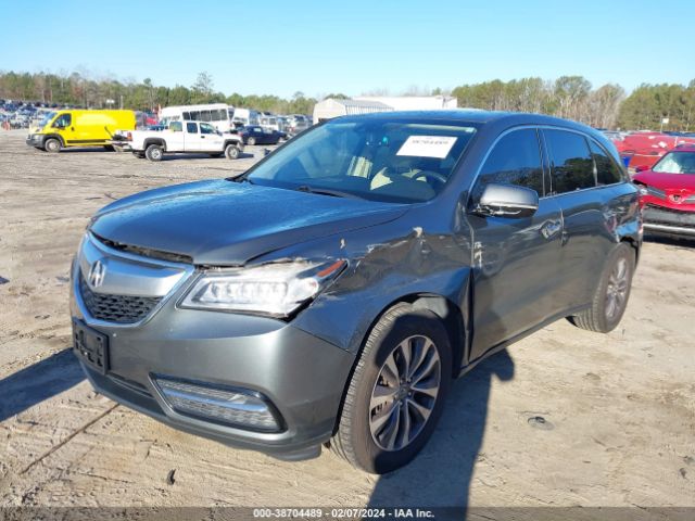 5FRYD3H4XFB010589 Acura Mdx Technology Package