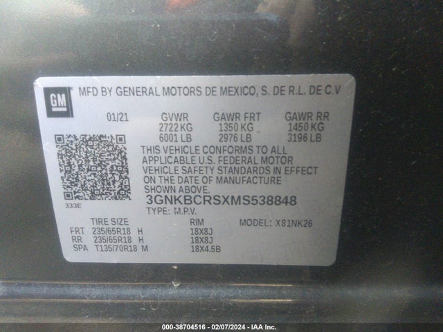 Chevrolet Blazer Fwd 2lt 2021 3GNKBCRSXMS538848 Image 9