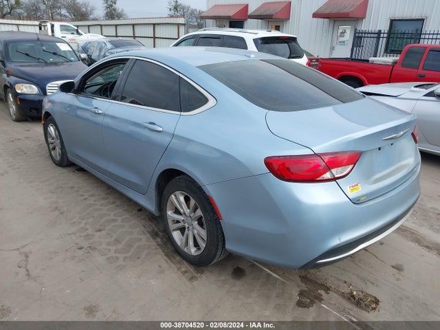 2015 CHRYSLER 200 LIMITED VIN: 1C3CCCAB3FN612540