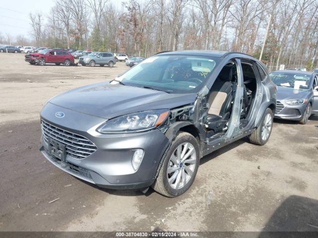1FMCU9DZ9MUA22555 Ford Escape Titanium Hybrid