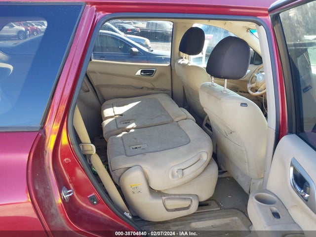 Nissan Pathfinder Platinum/s/sl/sv 2014 5N1AR2MM8EC666768 Image 8