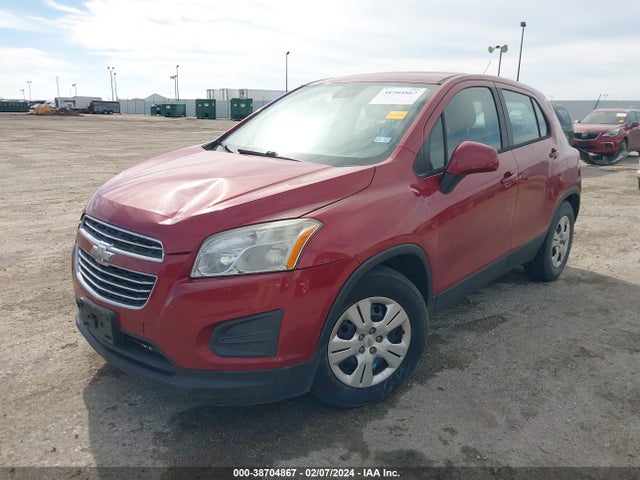 Chevrolet Trax 1ls 2015 KL7CJKSB1FB233819 Image 2