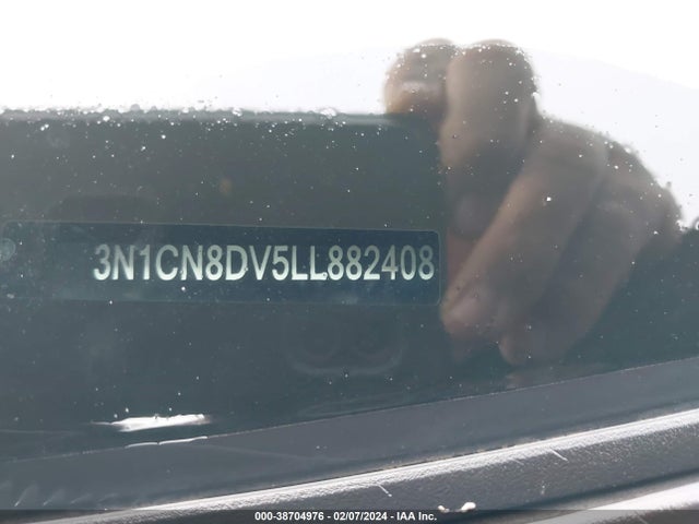 Nissan Versa S Xtronic Cvt 2020 3N1CN8DV5LL882408 Image 9