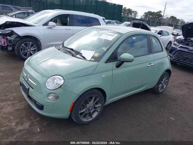 2012 FIAT 500 3C3CFFAR4CT280660 Photo 1