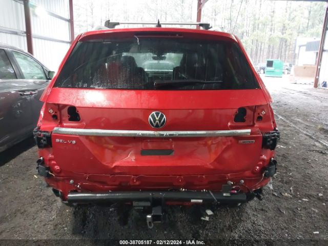 1V2FR2CA9MC595448 Volkswagen Atlas 3.6l V6 Sel Premium R-line