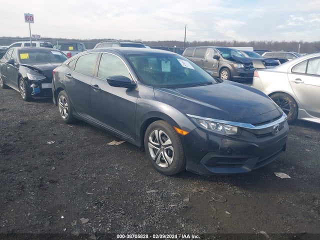 Honda Civic Lx 2017 2HGFC2F52HH567822 Image 1