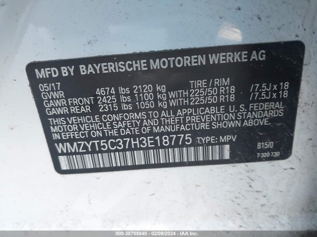 2017 MINI COUNTRYMAN WMZYT5C37H3E18775 Photo 8