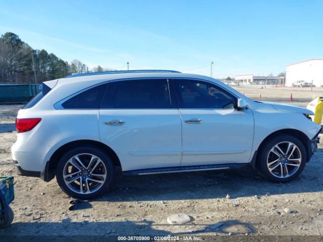 5FRYD3H99HB000425 Acura Mdx Advance   Entertainment Pkgs