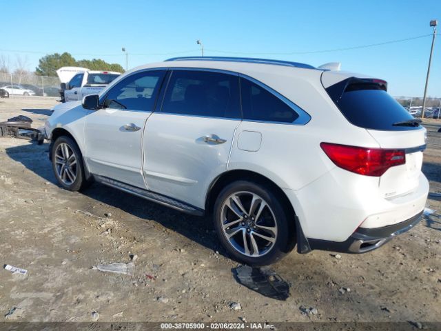 5FRYD3H99HB000425 Acura Mdx Advance   Entertainment Pkgs