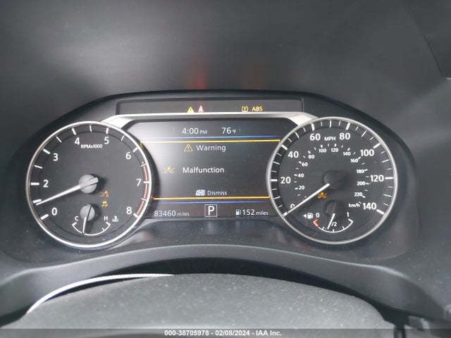 Продажа на аукционе авто 2020 Nissan Altima Sr Fwd, vin: 1N4BL4CV7LN304731, номер лота: 38705978