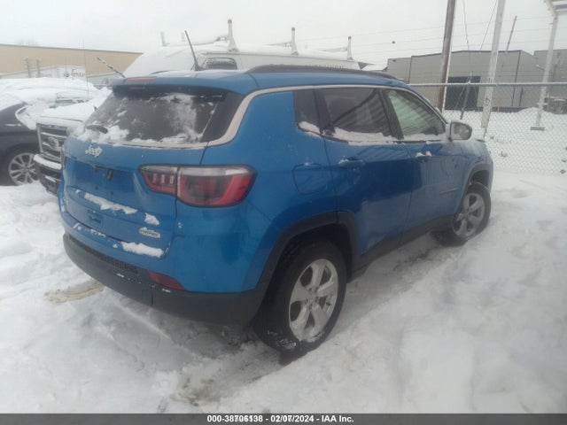 2018 JEEP COMPASS LATITUDE 4X4 VIN: 3C4NJDBB3JT232895