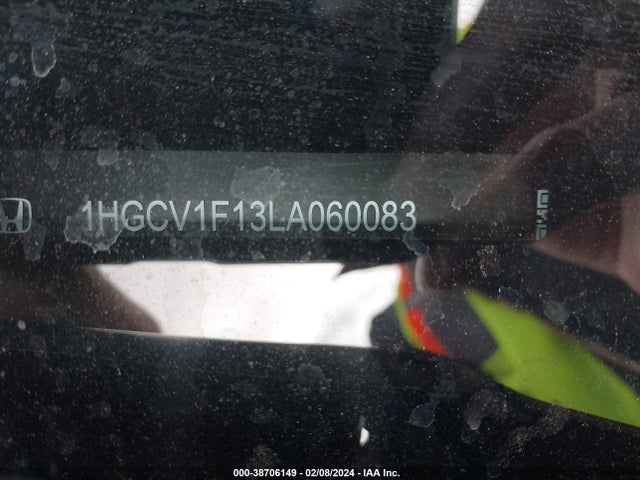 Honda ACCORD LX 2020 1HGCV1F13LA060083 Image 9