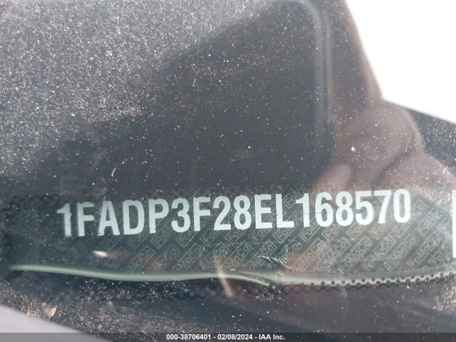 Ford FOCUS SE 2014 1FADP3F28EL168570 Image 9