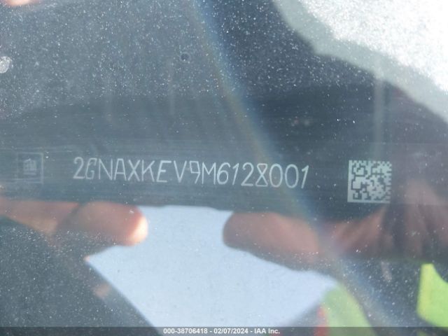 2GNAXKEV9M6128001 Chevrolet Equinox Fwd Lt