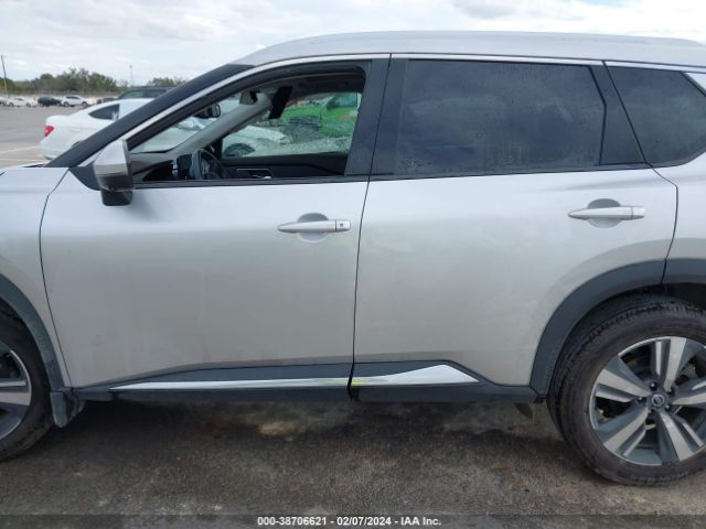 JN8AT3DCXMW100163 Nissan Rogue Platinum Fwd