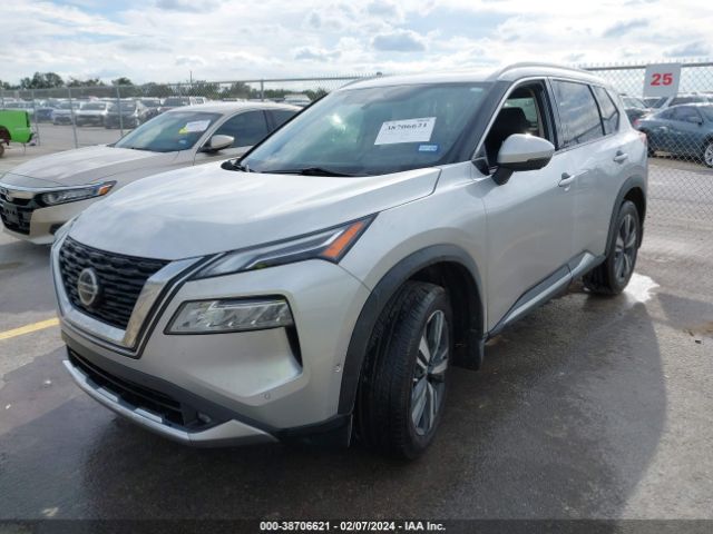 JN8AT3DCXMW100163 Nissan Rogue Platinum Fwd