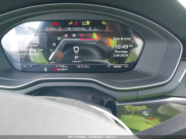 WAUC4CF58PA002702 Audi S5 Sportback Premium Plus Tfsi Quattro Tiptronic