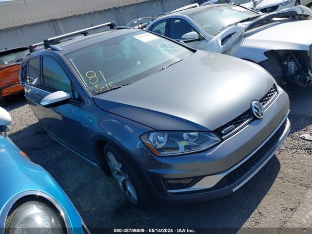 Auction sale of the 2017 Volkswagen Golf Alltrack Tsi S/tsi Se/tsi Sel, vin: 3VWH17AU6HM520896, lot number: 38706809