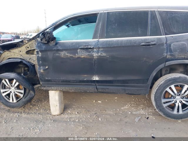 5FNYF6H51GB022931 Honda Pilot Ex-l