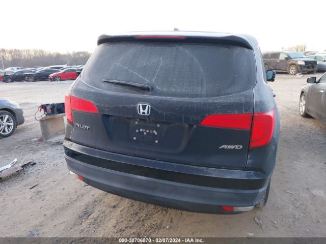 5FNYF6H51GB022931 Honda Pilot Ex-l