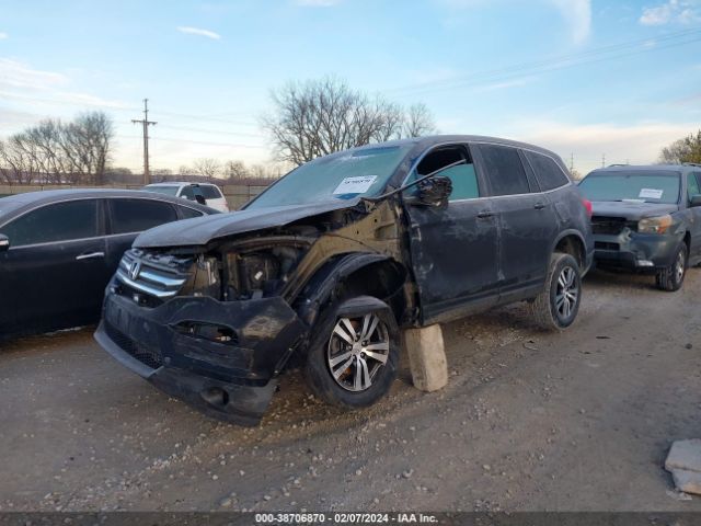 5FNYF6H51GB022931 Honda Pilot Ex-l