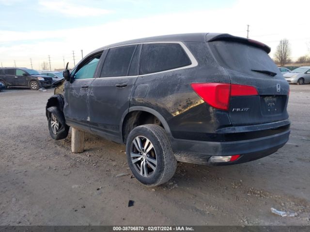5FNYF6H51GB022931 Honda Pilot Ex-l