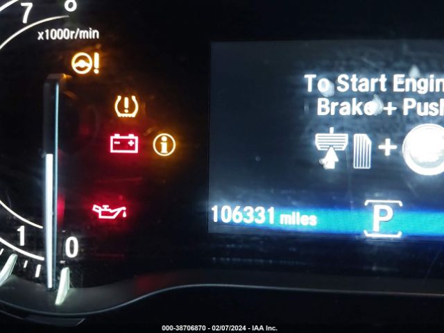 5FNYF6H51GB022931 Honda Pilot Ex-l