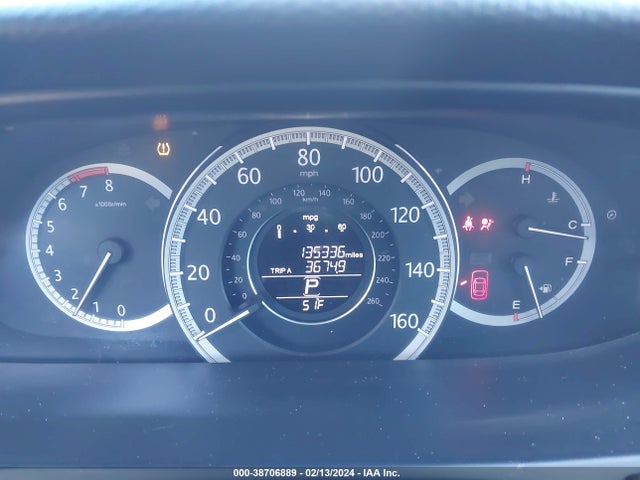 2014 HONDA ACCORD EX-L VIN: 1HGCR2F80EA116653