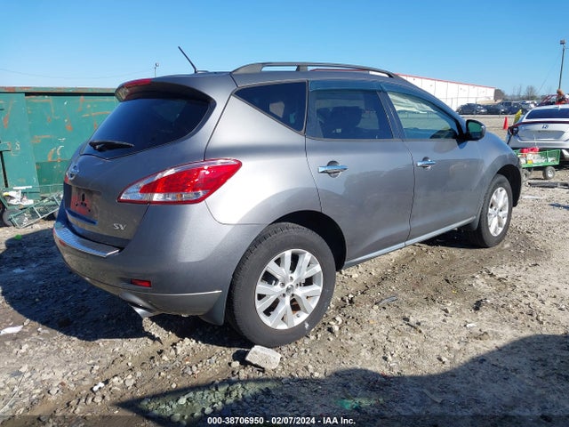 2013 NISSAN MURANO SV VIN: JN8AZ1MU4DW209178