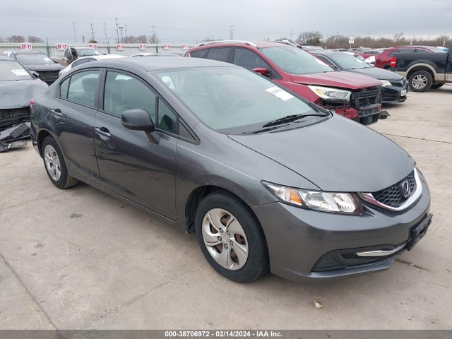 2013 HONDA CIVIC LX VIN: 2HGFB2F53DH547625