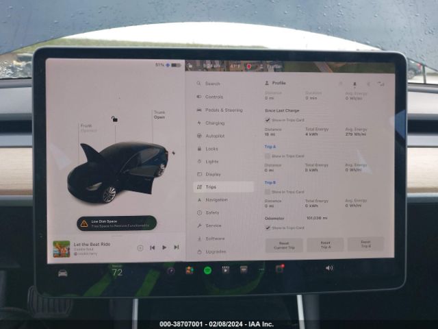5YJ3E1EA9KF425405 Tesla Model 3 Long Range/mid Range/standard Range/standard Range Plus
