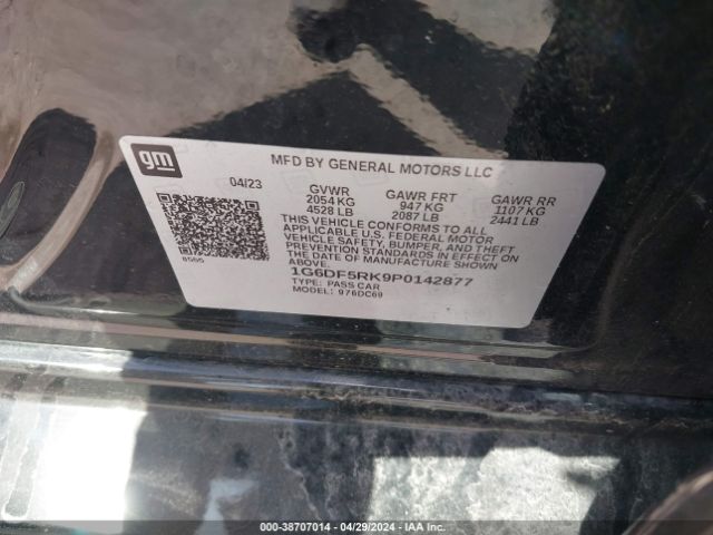 1G6DF5RK9P0142877 Cadillac Ct4 Premium Luxury