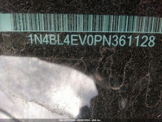 1N4BL4EV0PN361128 Nissan Altima Sl Fwd