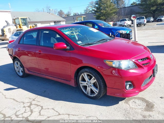 2013 TOYOTA COROLLA S VIN: 2T1BU4EEXDC017392