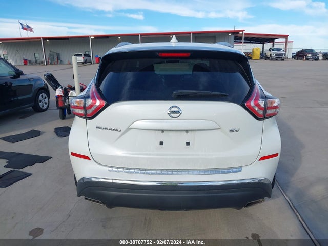 Nissan MURANO SV 2017 5N1AZ2MG7HN198244 Image 16