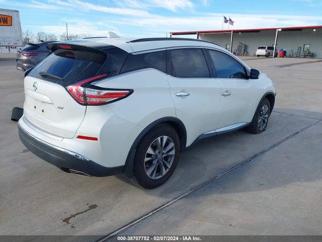 Nissan MURANO SV 2017 5N1AZ2MG7HN198244 Image 4