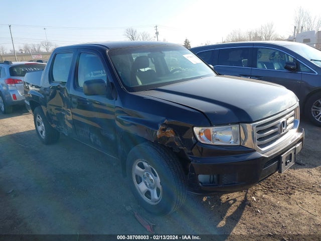 2012 HONDA RIDGELINE RT VIN: 5FPYK1F2XCB458640