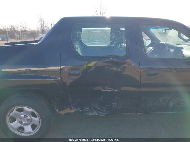 2012 HONDA RIDGELINE RT VIN: 5FPYK1F2XCB458640