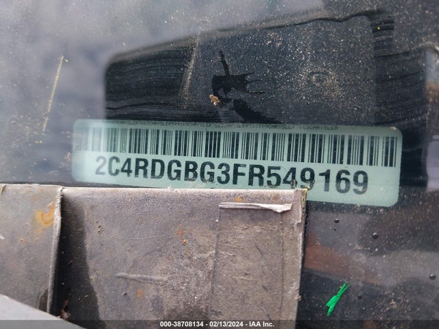 Dodge Grand Caravan Avp/se 2015 2C4RDGBG3FR549169 Image 9