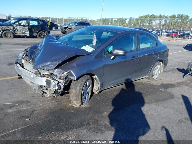 Honda Civic Lx 2014 2HGFB2F54EH518670 Image 2