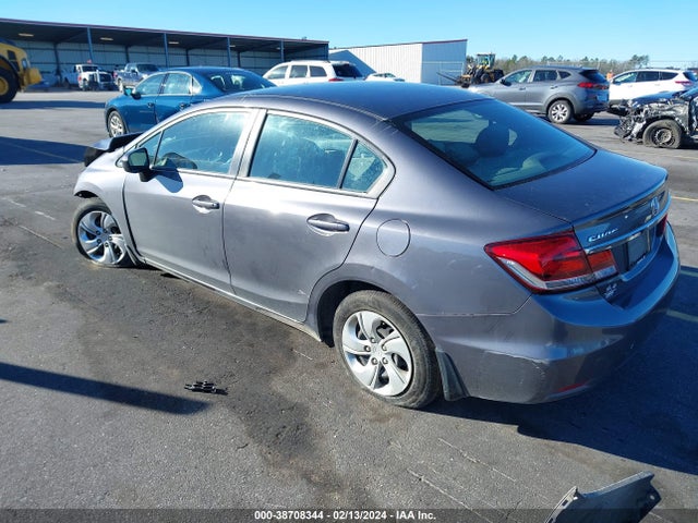 Honda Civic Lx 2014 2HGFB2F54EH518670 Image 3