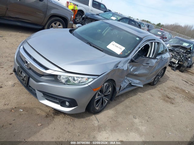 Honda Civic Ex-l 2018 JHMFC1F73JX038695 Image 2